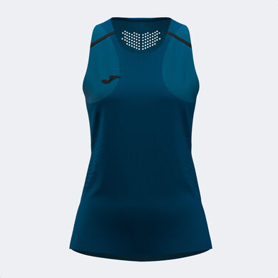 T-shirt de alça mulher Ranking azul