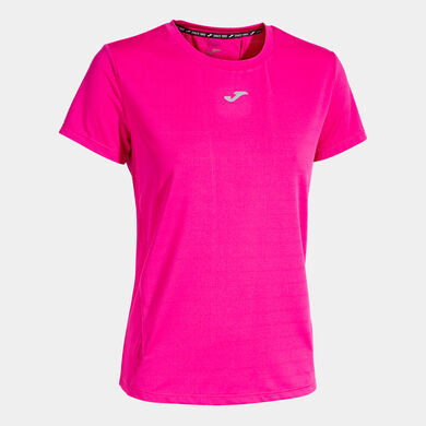 Camiseta manga corta mujer R-Night rosa