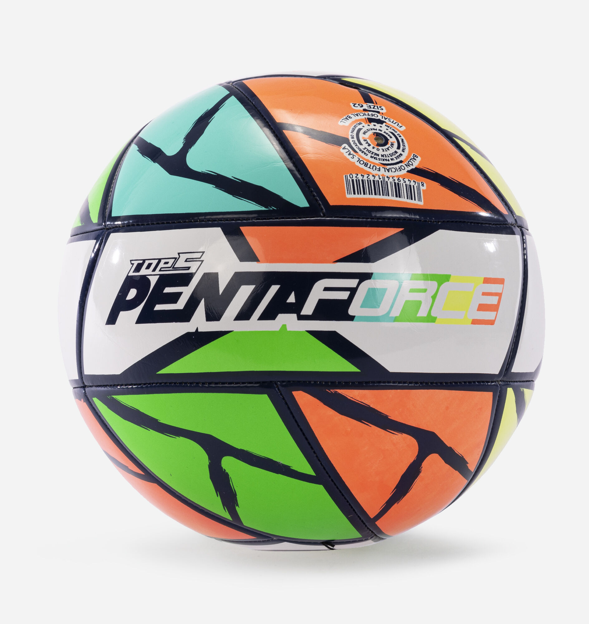 Balón fútbol sala Top 5 Pentaforce multicolor