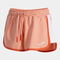 Short mujer Berry naranja blanco