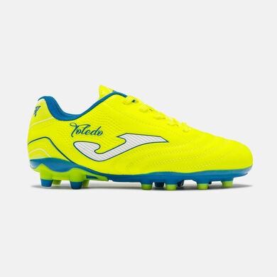 Football boots Toledo Jr 26 firm ground FG junior lime
