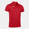 Polo shirt short-sleeve man Hobby red