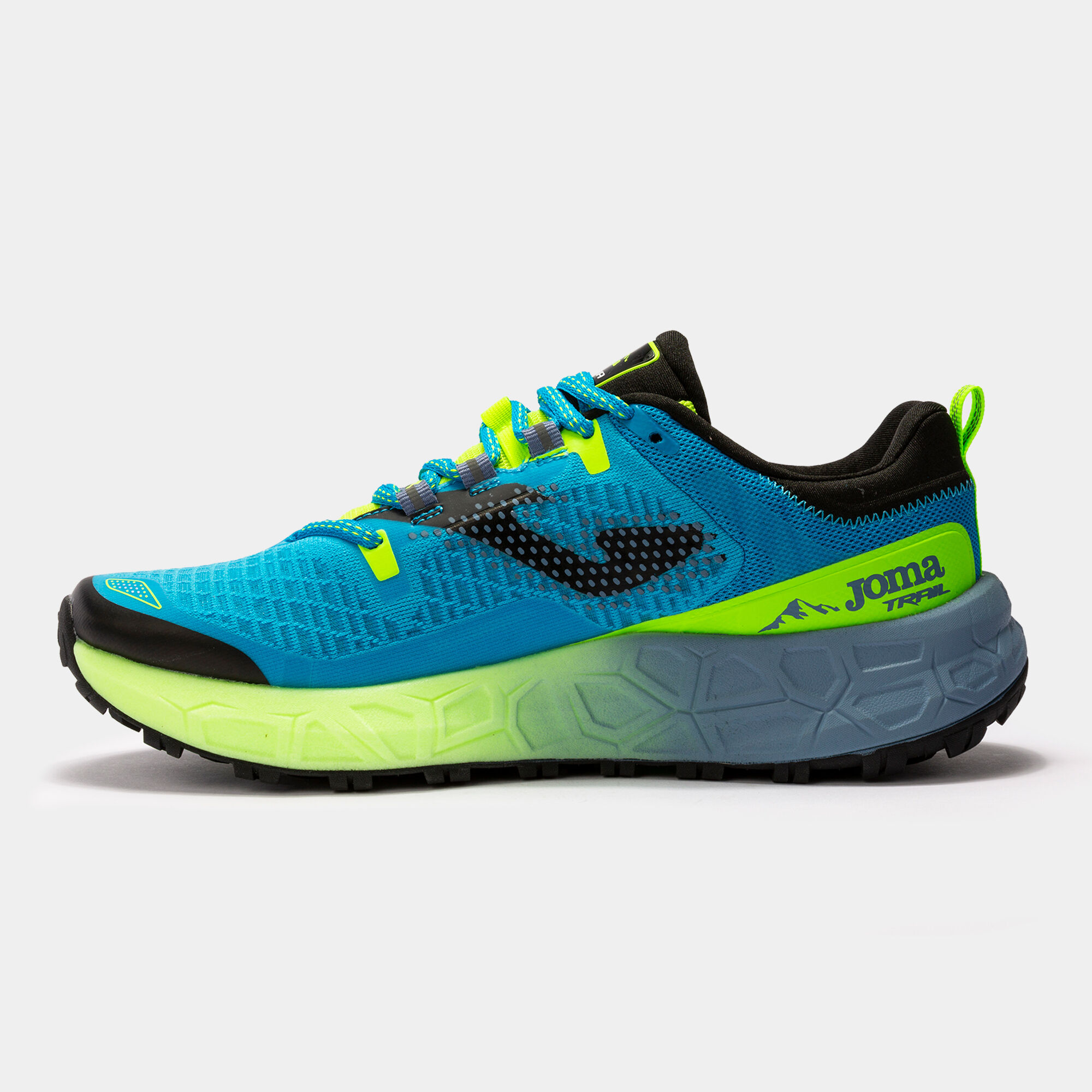 TRAIL-RUNNING SHOES SIMA 22 MAN BLUE LIME