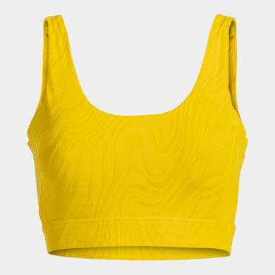 Biustonosz sportowy kobiety Daphne pomaranczowy