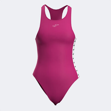 Badebekleidung frau Splash fuchsienfarbig
