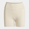 Short tights woman Indoor gym beige