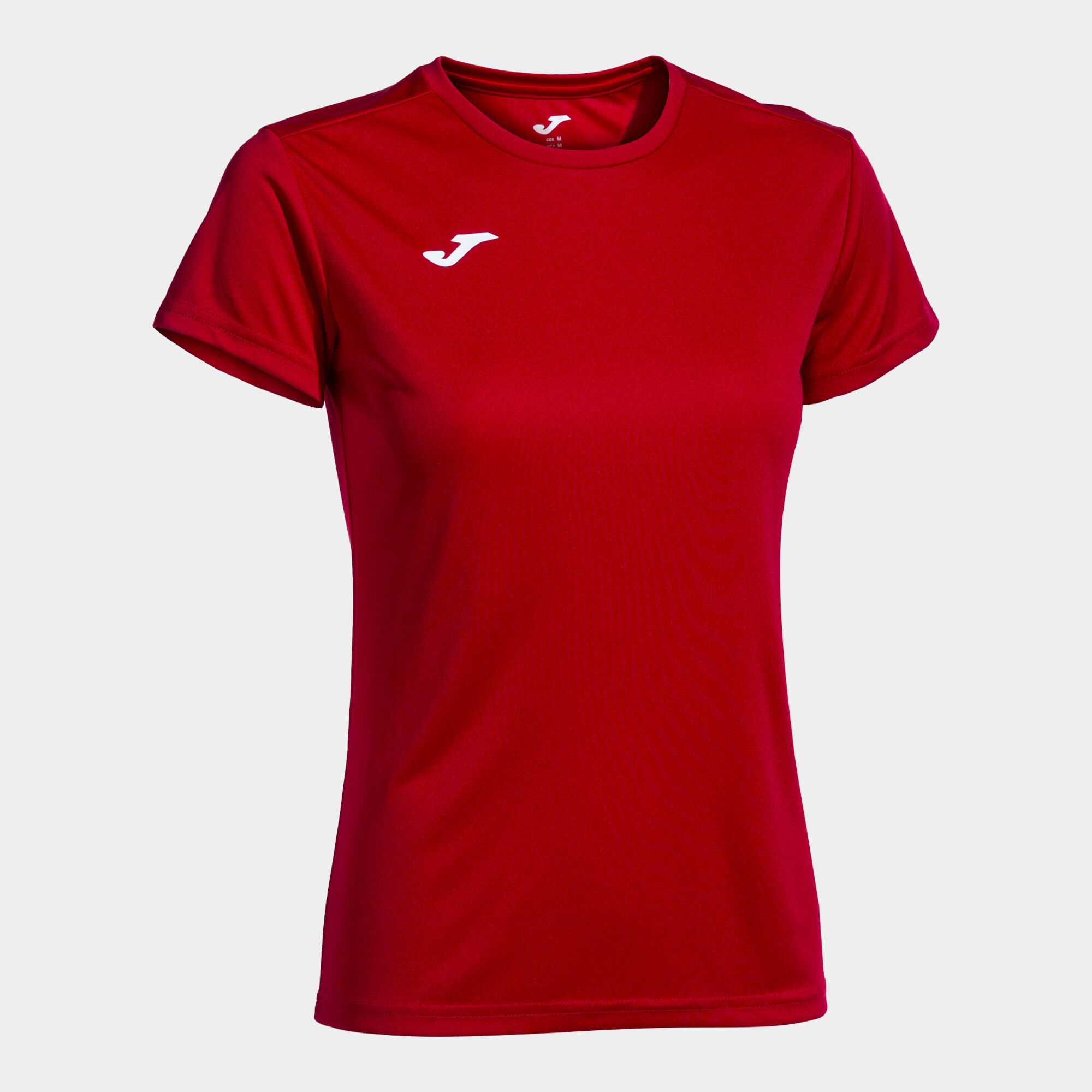 T-shirt manga curta mulher Combi vermelho