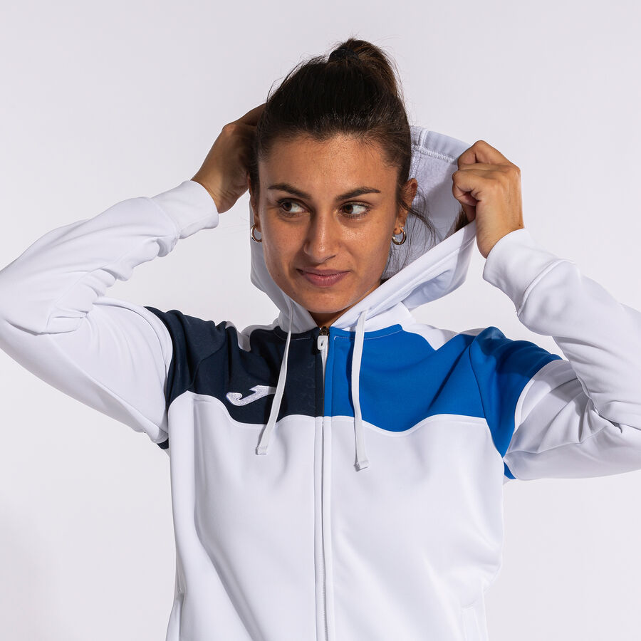 CHAQUETA CON CAPUCHA CREW V