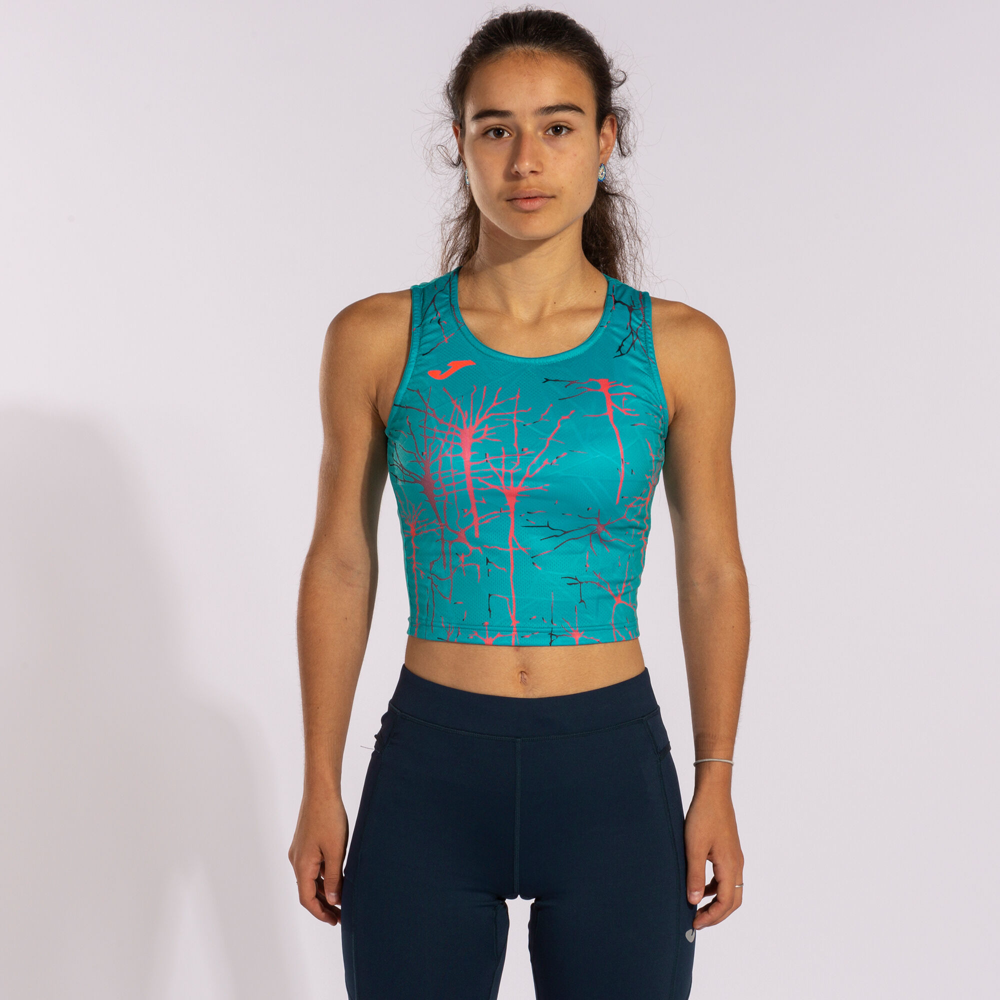Turquoise sports top cheap