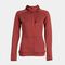 Hooded jacket woman Mystic red