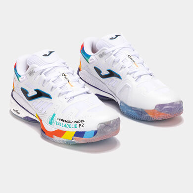 Zapatillas Slam 25 Premier Pádel Valladolid P2 unisex blanco