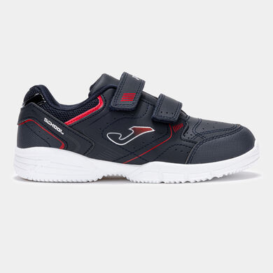 Sapatilhas casual W.School Jr 25 júnior azul marinho vermelho