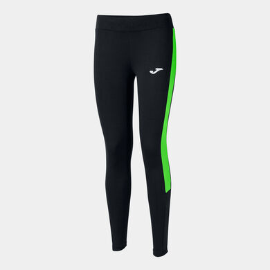Leggings donna Eco Championship nero verde fluorescente