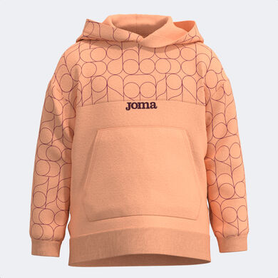 Felpa con cappuccio junior New Metaverse arancione