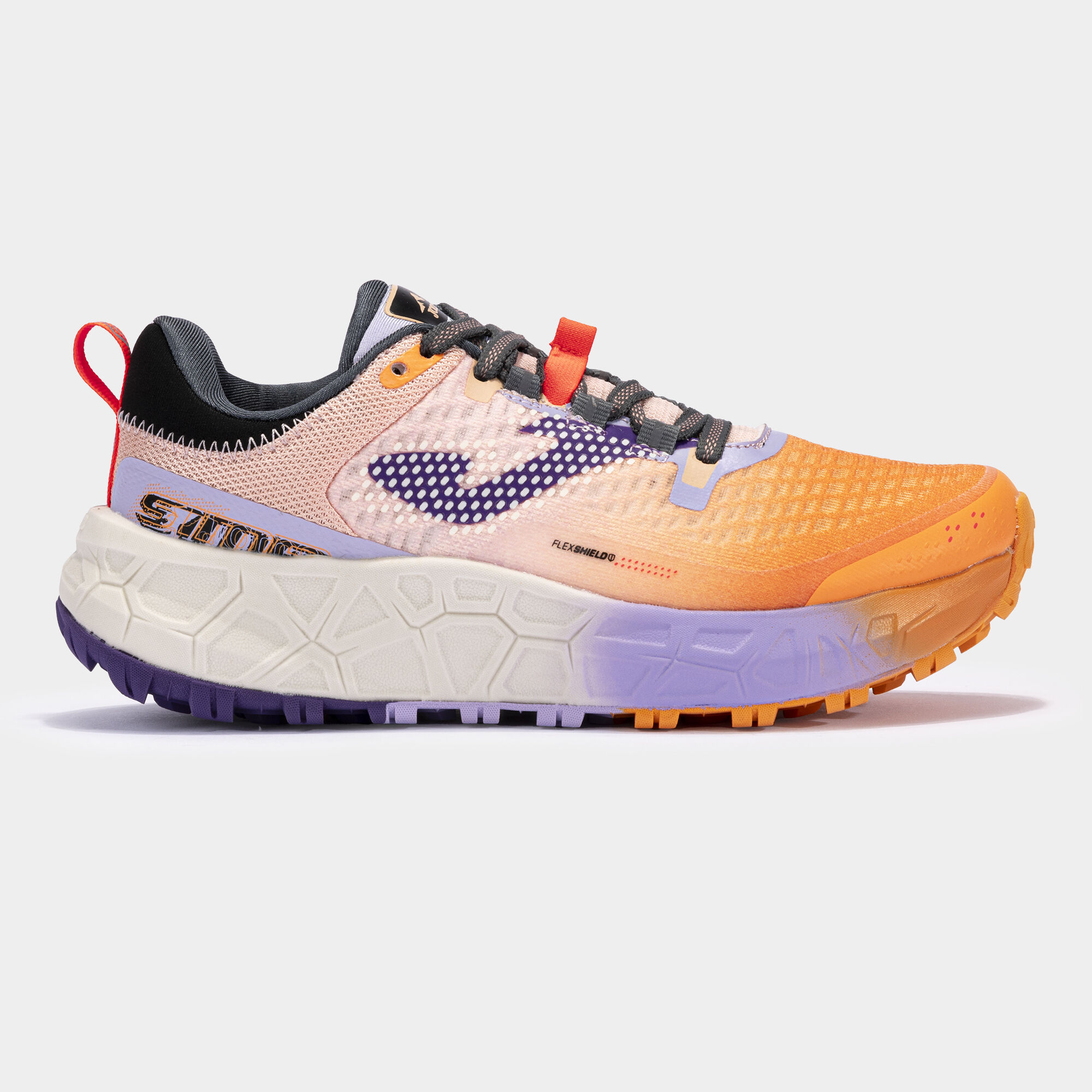 Trail-running shoes Sima Lady 24 woman orange violet