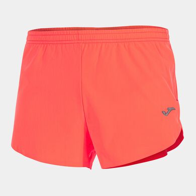 Short mann Olimpia neon-korallenrot