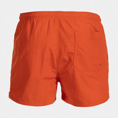 Swimming trunks man Santa Mónica orange