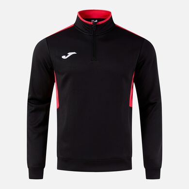 Sudadera hombre Winner IV negro fucsia