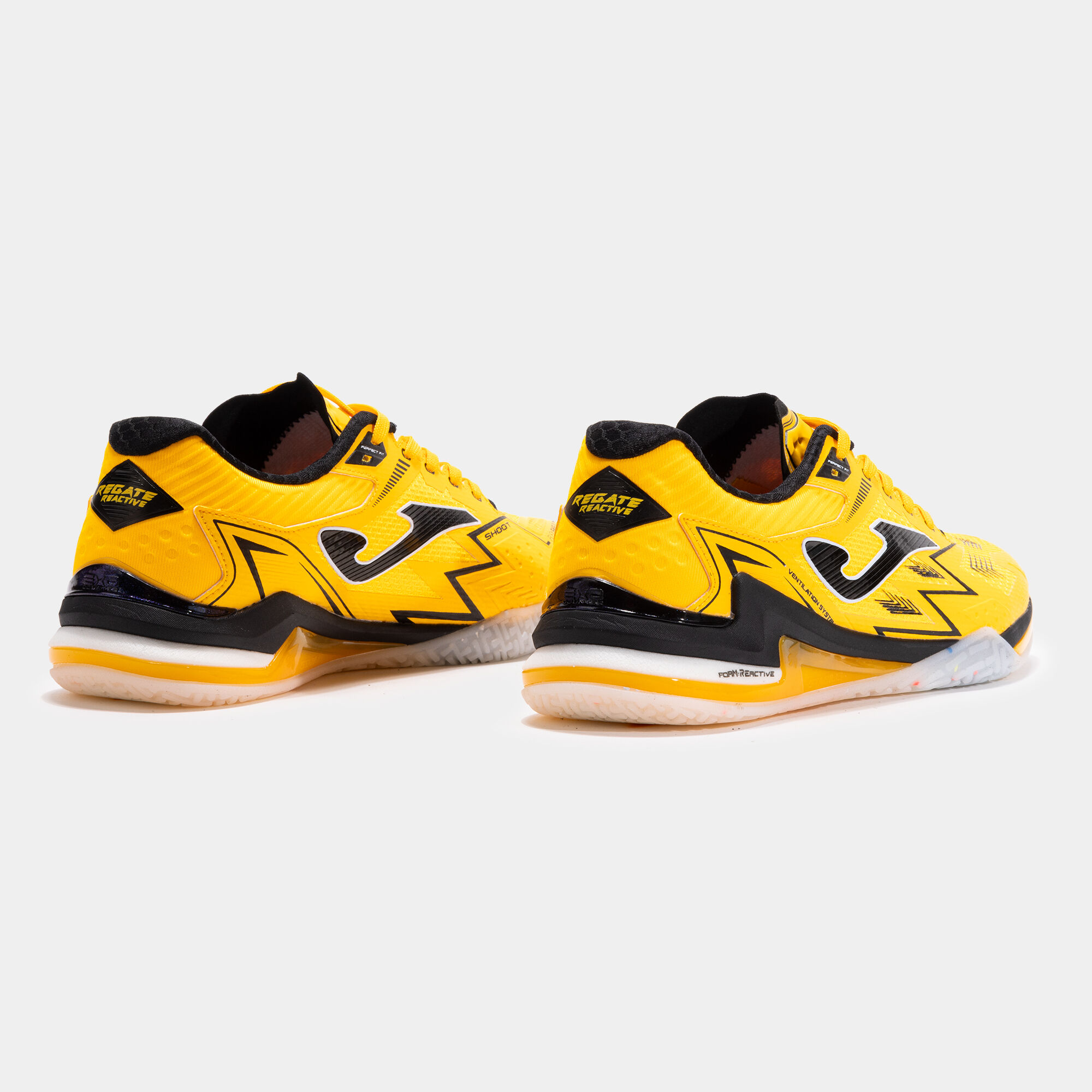 Futsal shoes Regate Reactive 25 indoor fluorescent saffron | JOMA®