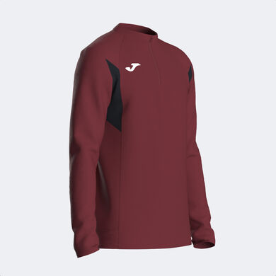 Sudadera hombre Winner III burdeos negro