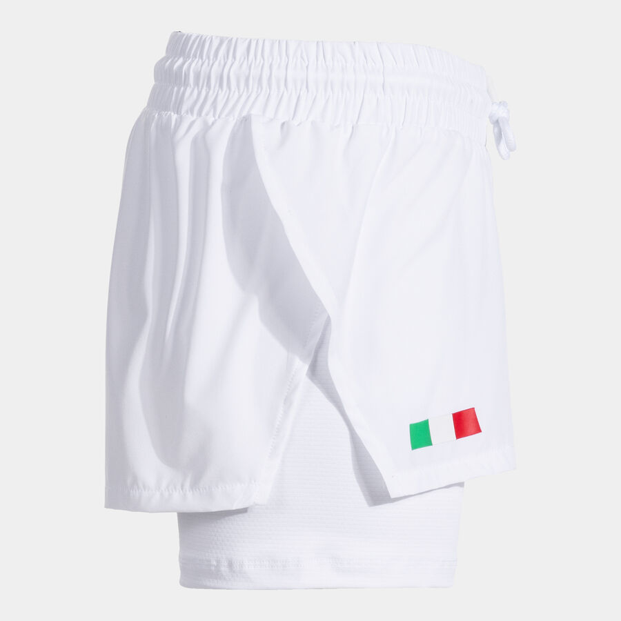 SHORT MUJER COMP. OFI. FED. ITALIA TENIS Y PADEL