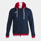 Chaqueta con capucha hombre Confort II marino rojo