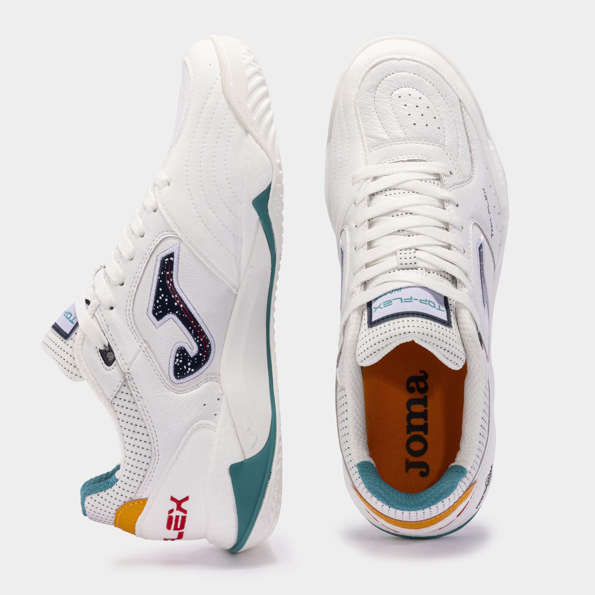 Futsal shoes Top Flex Plus Men 25 indoor white | JOMA®
