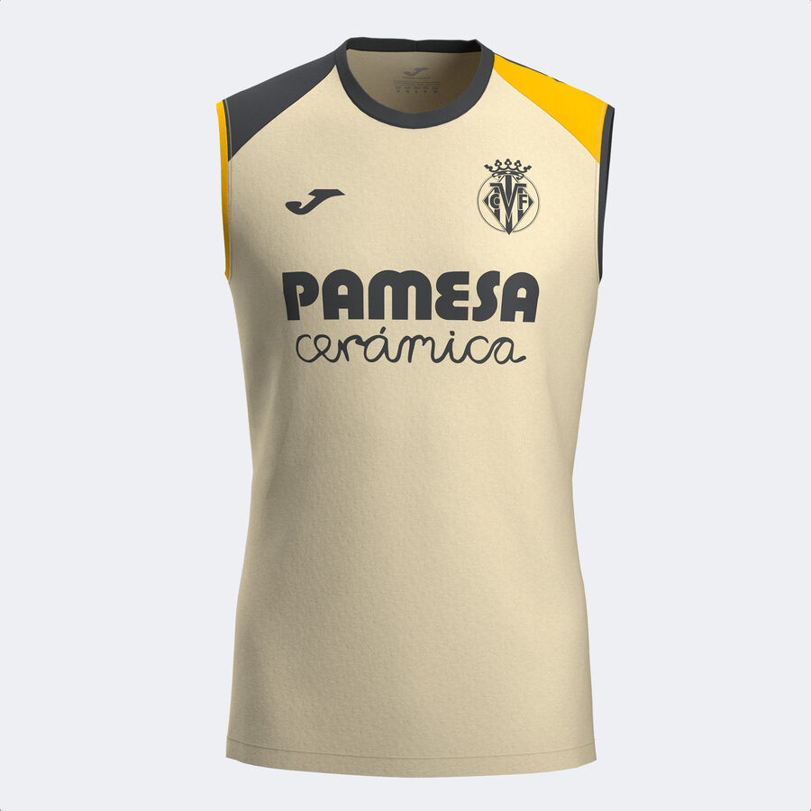 CAMISETA SIN MANGAS ENTRENA. VILLARREAL