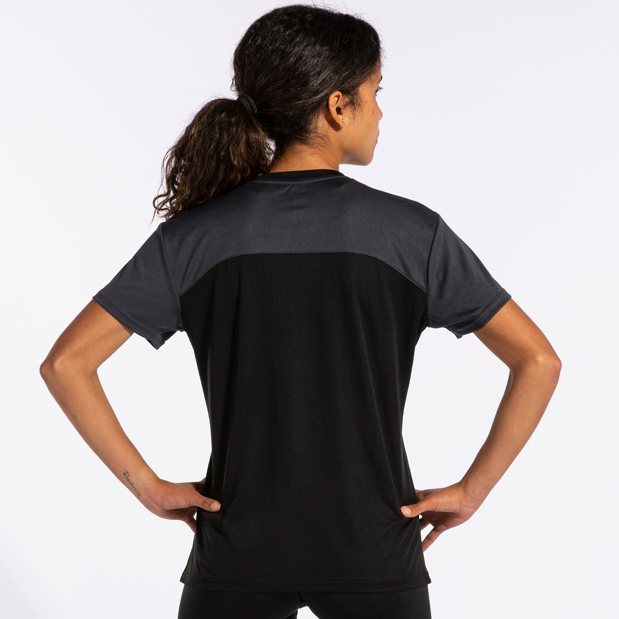 MAILLOT MANCHES COURTES FEMME WINNER II ANTHRACITE
