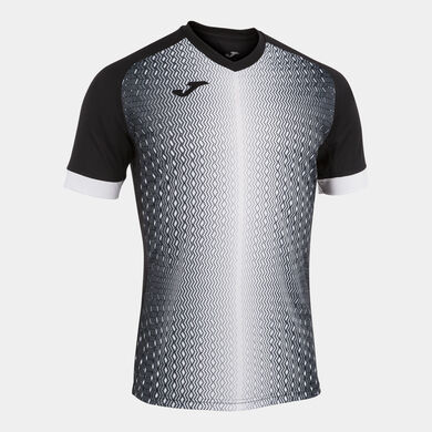 Kurzarmshirt mann Supernova schwarz weiß
