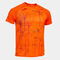 Shirt short sleeve man Elite IX orange