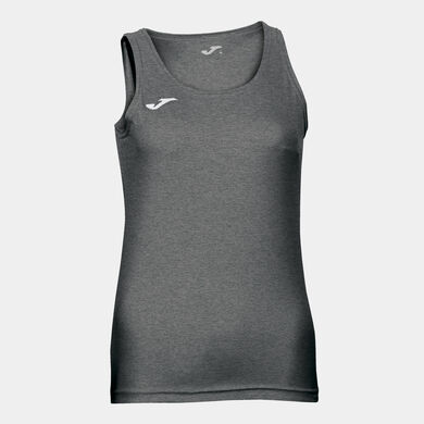 T-shirt senza maniche donna Diana grigio melange