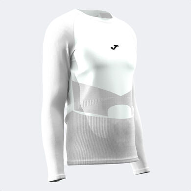 Tricou cu mânecă lungă bărbaȚi R-Trail Nature alb