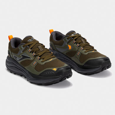 Chaussures trail running Shock Men 25 homme kaki