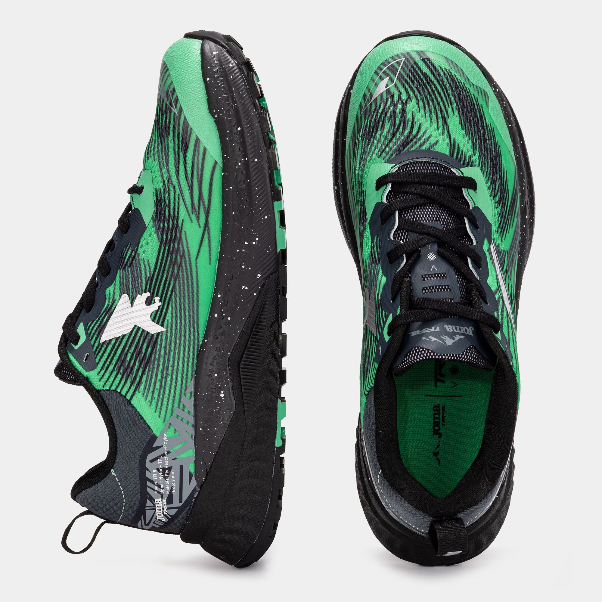 Trail-running shoes Tr-8 25 unisex green | JOMA®