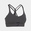 SUJETADOR DEPORTIVO MUJER CORE GRIS MELANGE