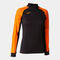 Sudadera mujer Elite IX negro naranja