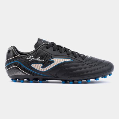 Scarpe calcio Aguila 23 erba artificiale AG nero oro