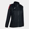Rainjacket woman Trivor black red