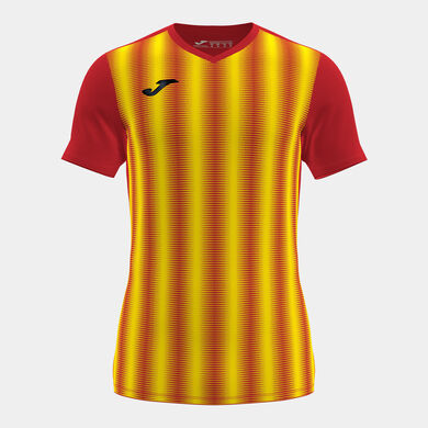 Shirt short sleeve man Inter II red yellow