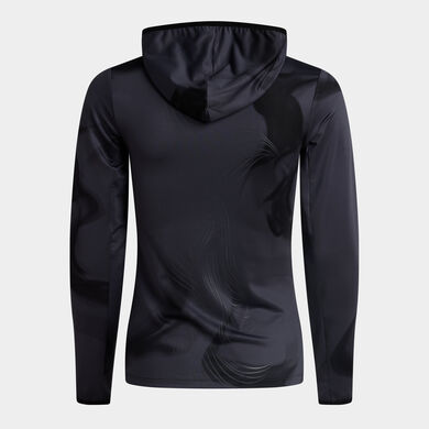 Hooded jacket woman R-Night dark gray