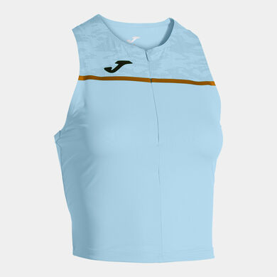 Tank-top woman Record III sky blue