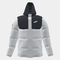 Anorak hombre Park gris negro