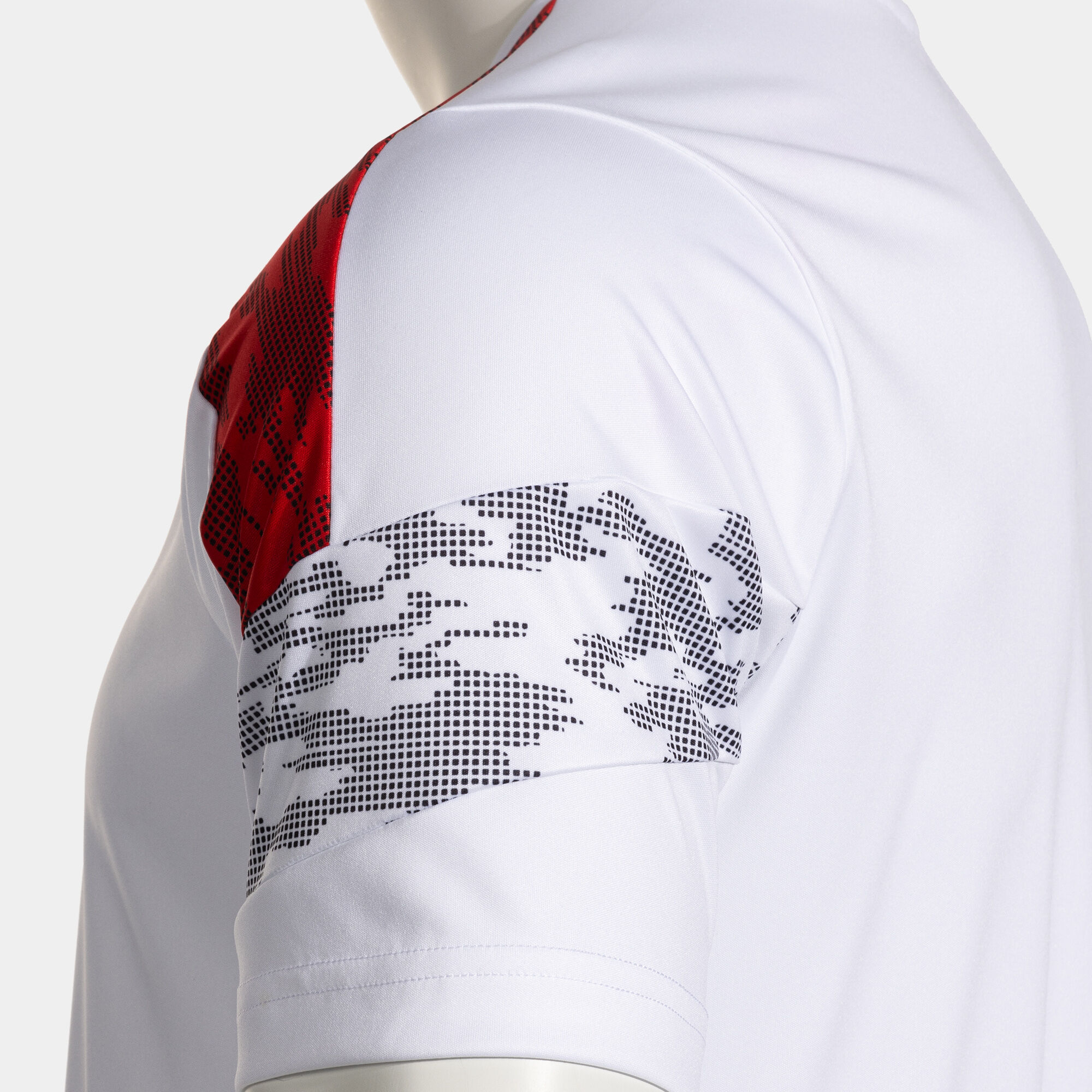 Shirt short sleeve man Championship VIII white red | JOMA®