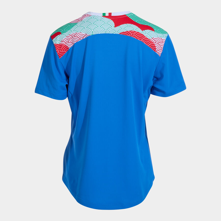 CAMISETA MANGA CORTA MUJER COMP. OFI. FED. ITALIA TENIS Y PADEL