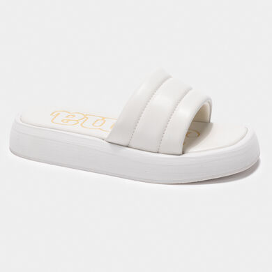 Chanclas casual S.Duna Lady 25 mujer beige