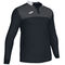 Polo manga larga hombre Winner II negro antracita
