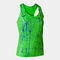 Tank top woman Elite IX fluorescent green