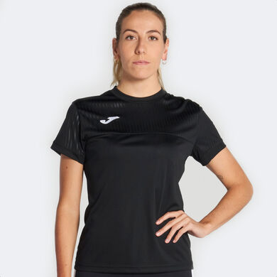 Kurzarmshirt frau Montreal schwarz