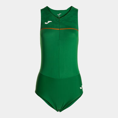 One-piece woman Record III green